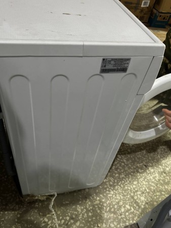 стиральная машина lg f2j3ns0w steam-, замена манжеты люка, царапины и потертости 