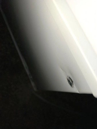 морозильник willmark cf-390iw белый inverter (до -15 с)- вмятина