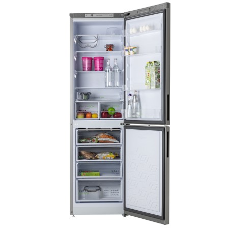 холодильник бирюса 6149m металлик