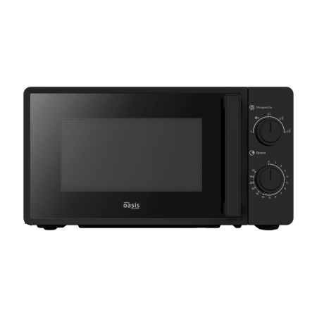 микроволновая печь oasis mw-70rb черный