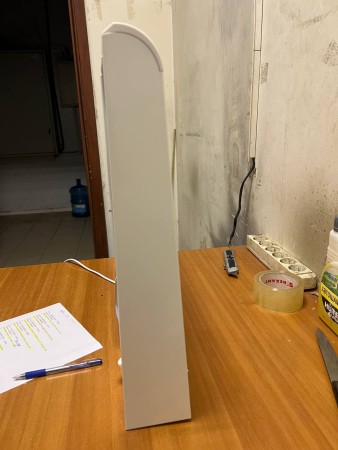 вытяжка hansa osc 6111 wh, замятие корпуса