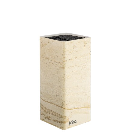 подставка для ножей lara lr05-102 beige