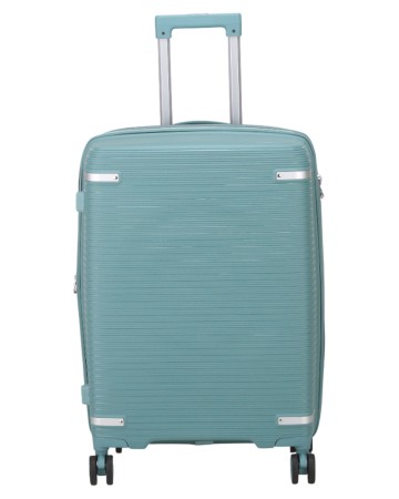 чемодан "verano", vrn-00607pp-r-01, 68л (m) бирюзовый