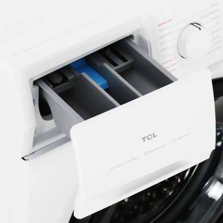 стиральная машина tcl twrf-607w12w1 inverter, steam,белый