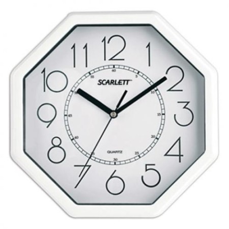 настенные часы scarlett sc - 25g