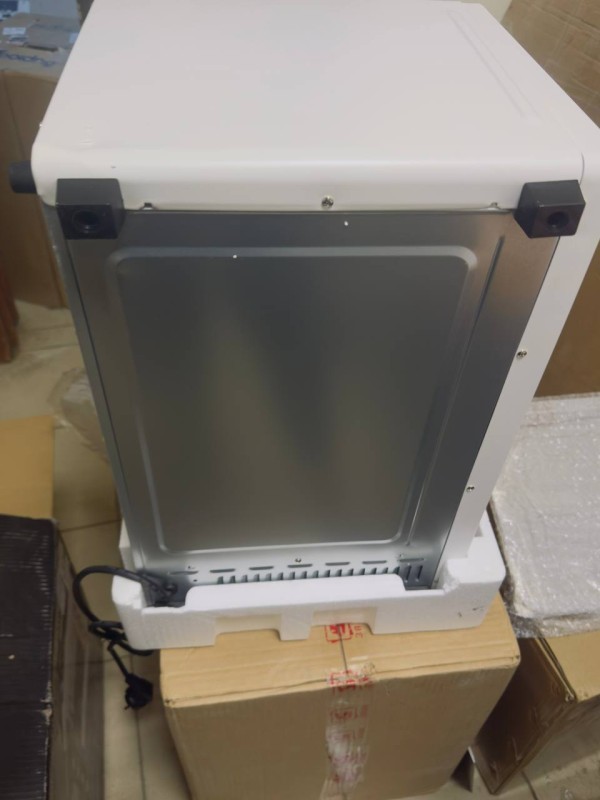 Мини печь Oasis M-S/BL35W белый, замятие на корпусе 