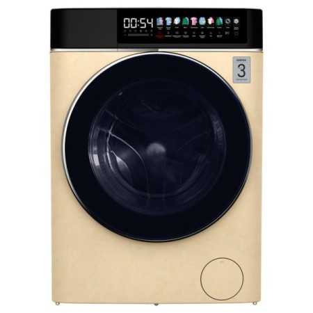стиральная машина centek ct-1949 steam, inverter, с сушкой, бежевый