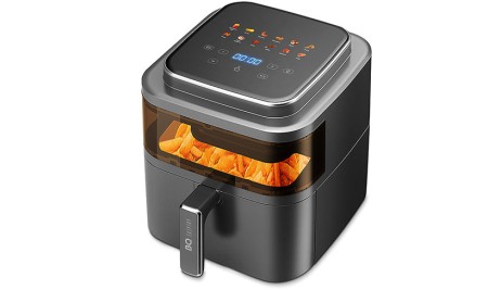 аэрогриль bq gr2002 черный-серебро