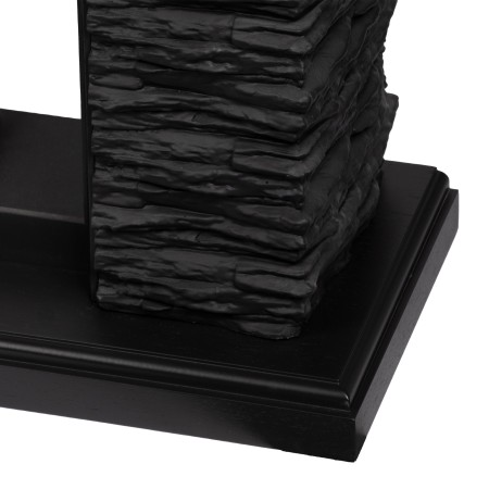 портал firelight porto 42/40/36", камень черный/шпон венге