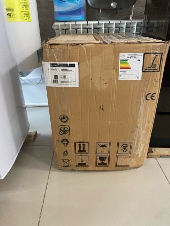 духовой шкаф oasis d-45sw6, дефект на тыльной стороне