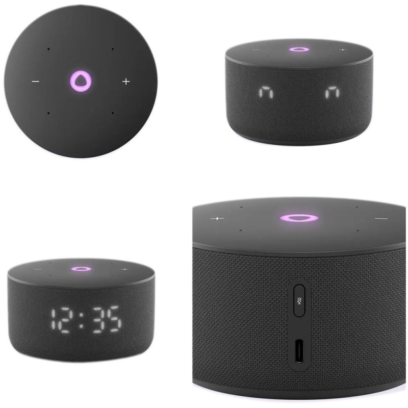 Умная колонка Yandex Станция Мини 3 черный