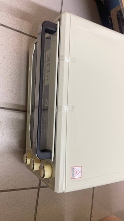 мини печь centek ct-1537-30 beige, небольшой зазор сверху 