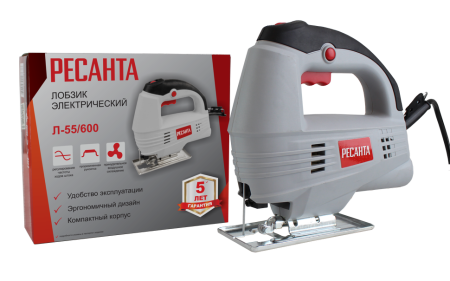 электролобзик ресанта л-55/600