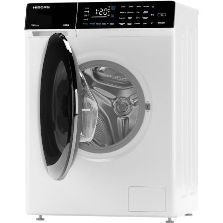стиральная машина hiberg i-ddq9-612 w inverter, белый