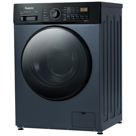 стиральная машина бирюса wmd-sm812/03 w inverter, steam, с сушкой