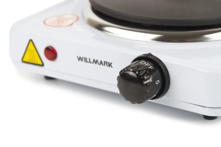 настольная электро плита willmark hs-111w белый