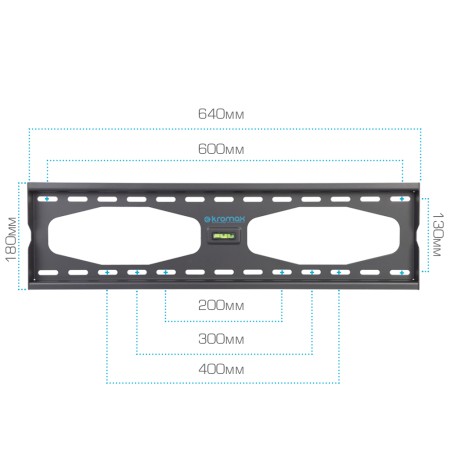 кронштейн kromax star-11 серый 32-90"