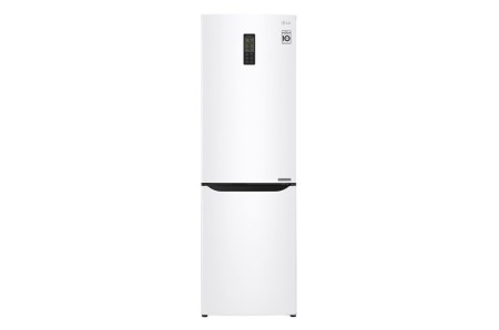 холодильник lg ga-b379 squl белый, дисплей (173,7)