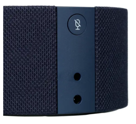 умная колонка yandex станция мини плюс c часами синий