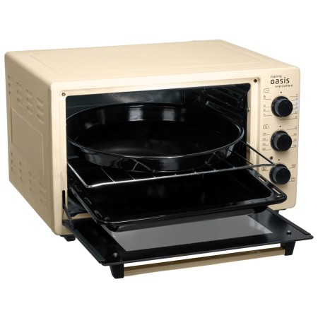 мини печь oasis m-37ci бежевый