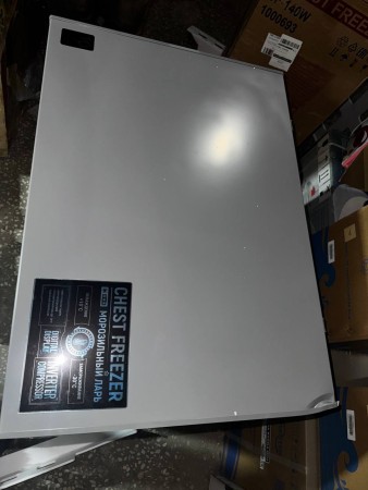 морозильник willmark cf-270idg серый inverter (до -15 с)- №1 сломан крепеж, вмятины по корпусу