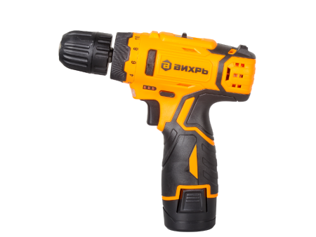 дрель-шуруповерт вихрь да-12л-2кн (с набором инструментов)