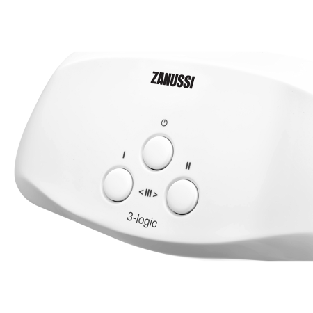 водонагреватель проточный zanussi 3-logic 5.5 t (кран)
