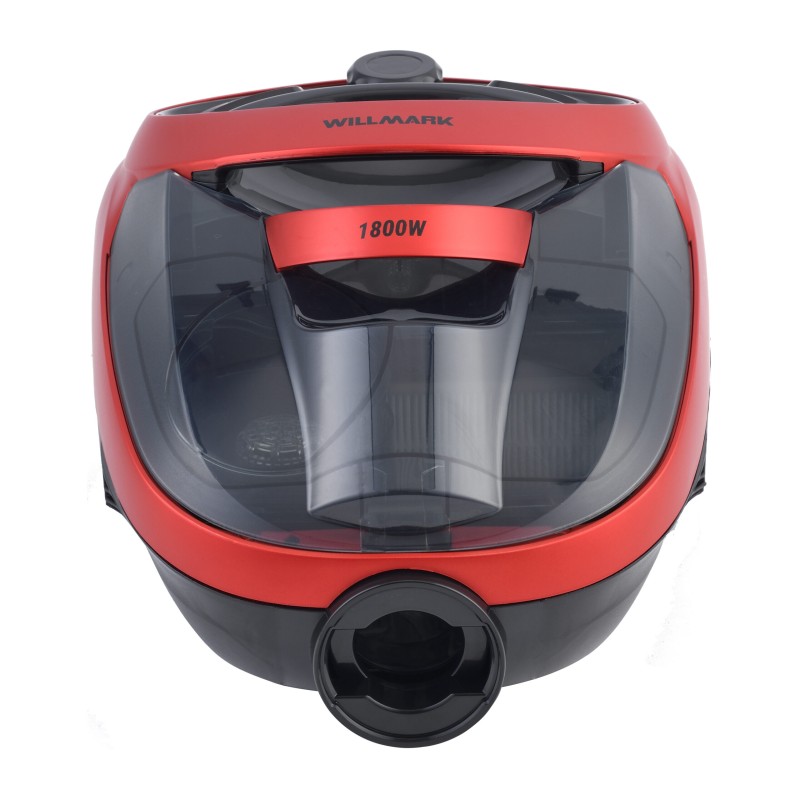 Пылесос Willmark VC-2255CYM красный