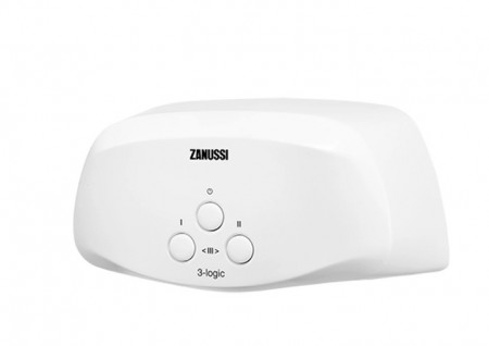 водонагреватель проточный zanussi 3-logic 3.5 s (душ)
