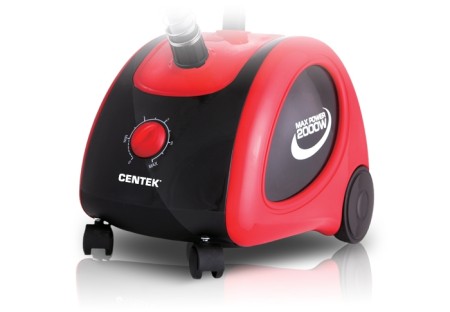 отпариватель centek ct-2370 черный/красный