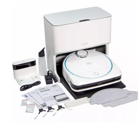 пылесос-робот hobot legee-d8 (со станцией самоочистки салфеток lulu) 