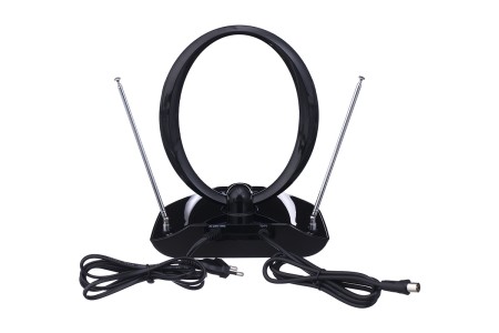 телевиз. антенна harper advb-1420 dvb-t2 комнатная с усилителем