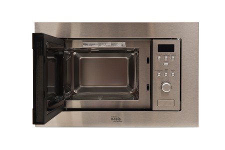 микроволновая печь oasis mw-rms нержавеющая сталь