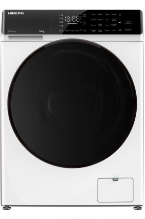 стиральная машина hiberg i-ddq9-712 w inverter, белый
