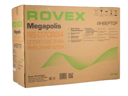 сплит-система rovex rs-07cbs4 megapolis inverter