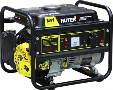электрогенератор huter ht1000l