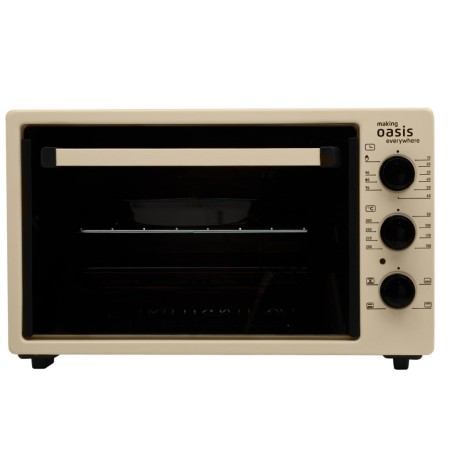 мини печь oasis m-37ci бежевый
