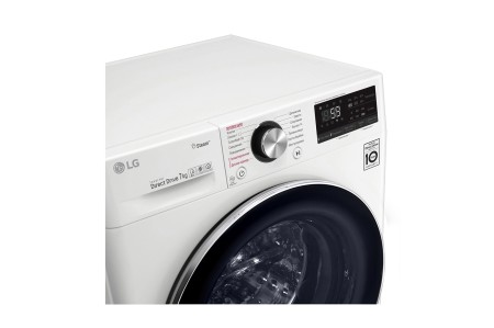 стиральная машина lg f2v9hs9w ai dd, steam, белый