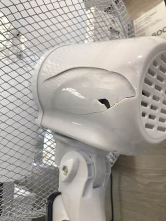 вентилятор binatone sf-1651 трещины на корпусе и стойке