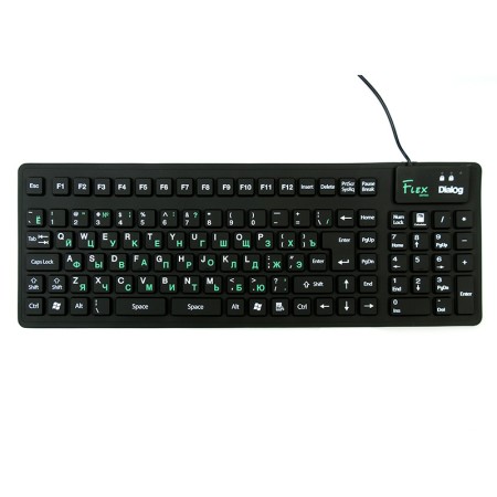 клавиатура dialog kfx-03u, черный