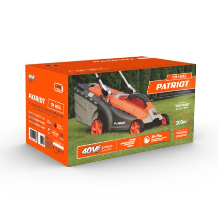 газонокосилка patriot cm 435xl