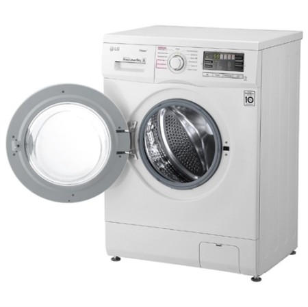 стиральная машина lg f1296nds0 steam, белый
