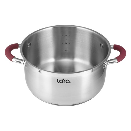 кастрюля lara lr02-321 2,4л