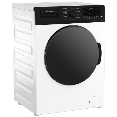 стиральная машина hotpoint-ariston wd 8548 c7s vbw inverter, steam, с сушкой