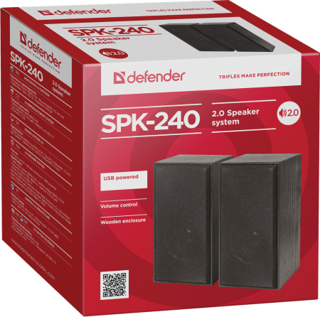 акустическая 2.0 система defender spk 240