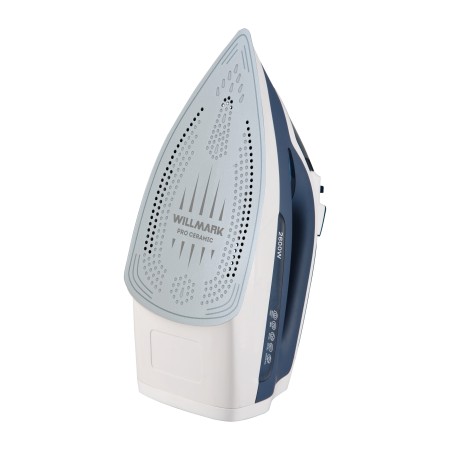 утюг willmark si-2637ca белый/синий