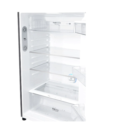 холодильник lg gn-h702hmhz серый, дисплей (180,0)