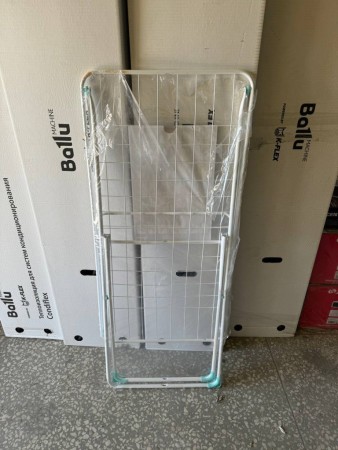 сушилка для белья ника 20 сб2 (белый), нет упаковки , рыжие углы, помята