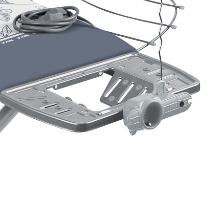 гладильная доска ника ника 12 тефлон (с серыми цветами)