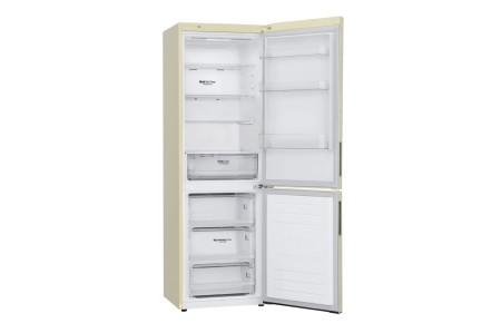 холодильник lg ga-b459 cesl бежевый, дисплей (186,0)